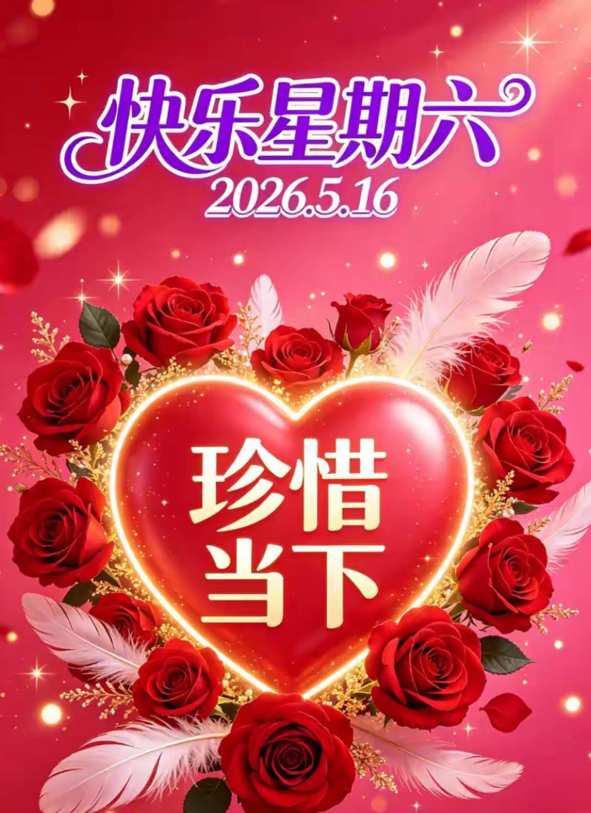 🌺☘️5./16.周六安康.夏晨清欢☘️🌺☘️南风开启了夏日的序章，晴朗