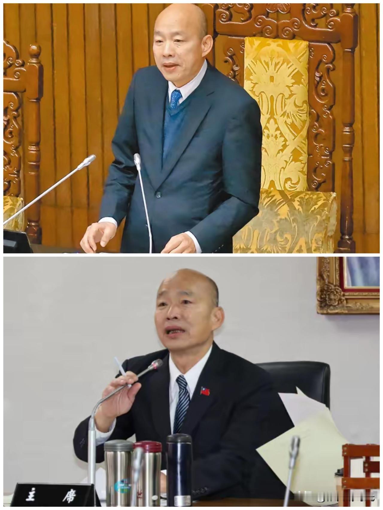 没想到，台立法院院长韩国瑜生日当天，也就是今天亲自出席“两位殉职飞行员告别仪式”