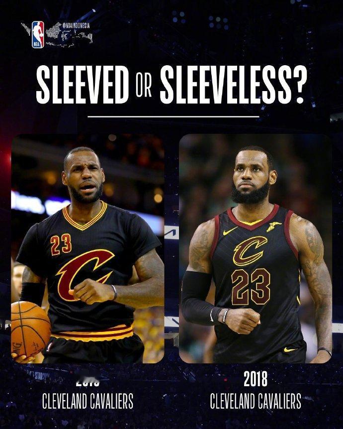 NBA的短袖球衣好看，还是无袖球衣好看？从大部分NBA球员的口中，几乎听不到
