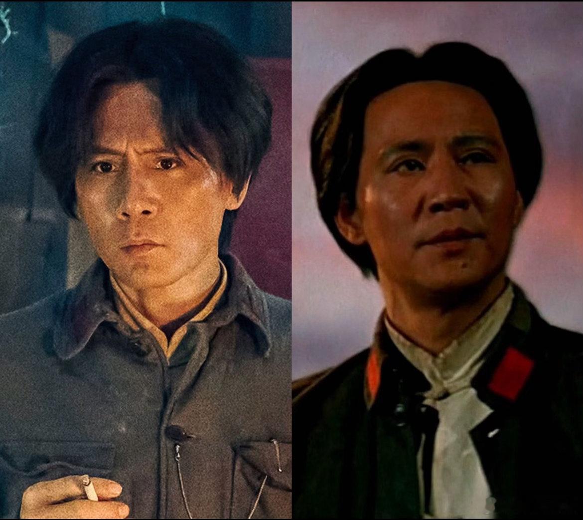 刘烨这次四渡里面的表现，我觉得他有点用力。刘烨可能是自身压力有点大怕演不好，包括