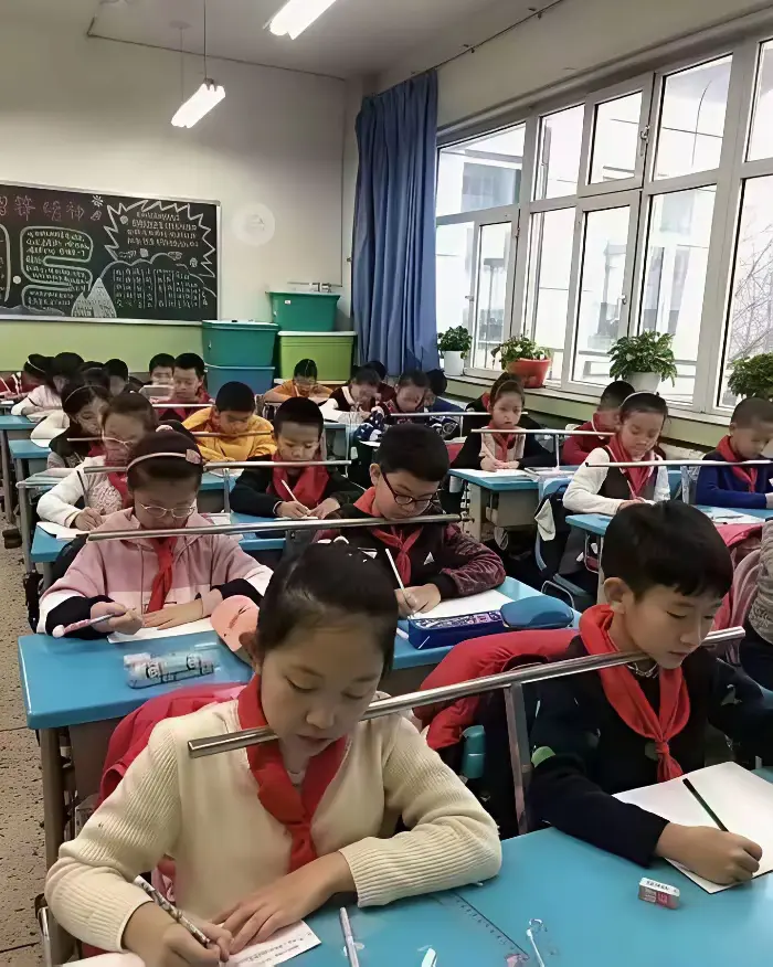 孩子们这样就不会近视了