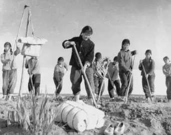 1977年，知青于文娟返城，恋人跟着列车狂奔，她抹着泪，大喊道：“别追了，我们不