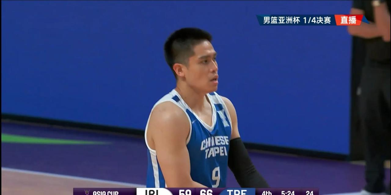 中国台北男篮超级后卫陈盈骏真是让人失望透顶！在今天中国台北男篮以75：78惜败于