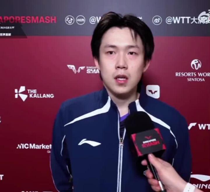 王楚钦的发言越来越成熟了！拿到冠军，都以为他会大谈自己如何备战，可怎么也想不到，