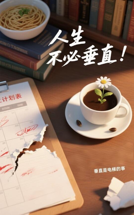 人生不必垂直！