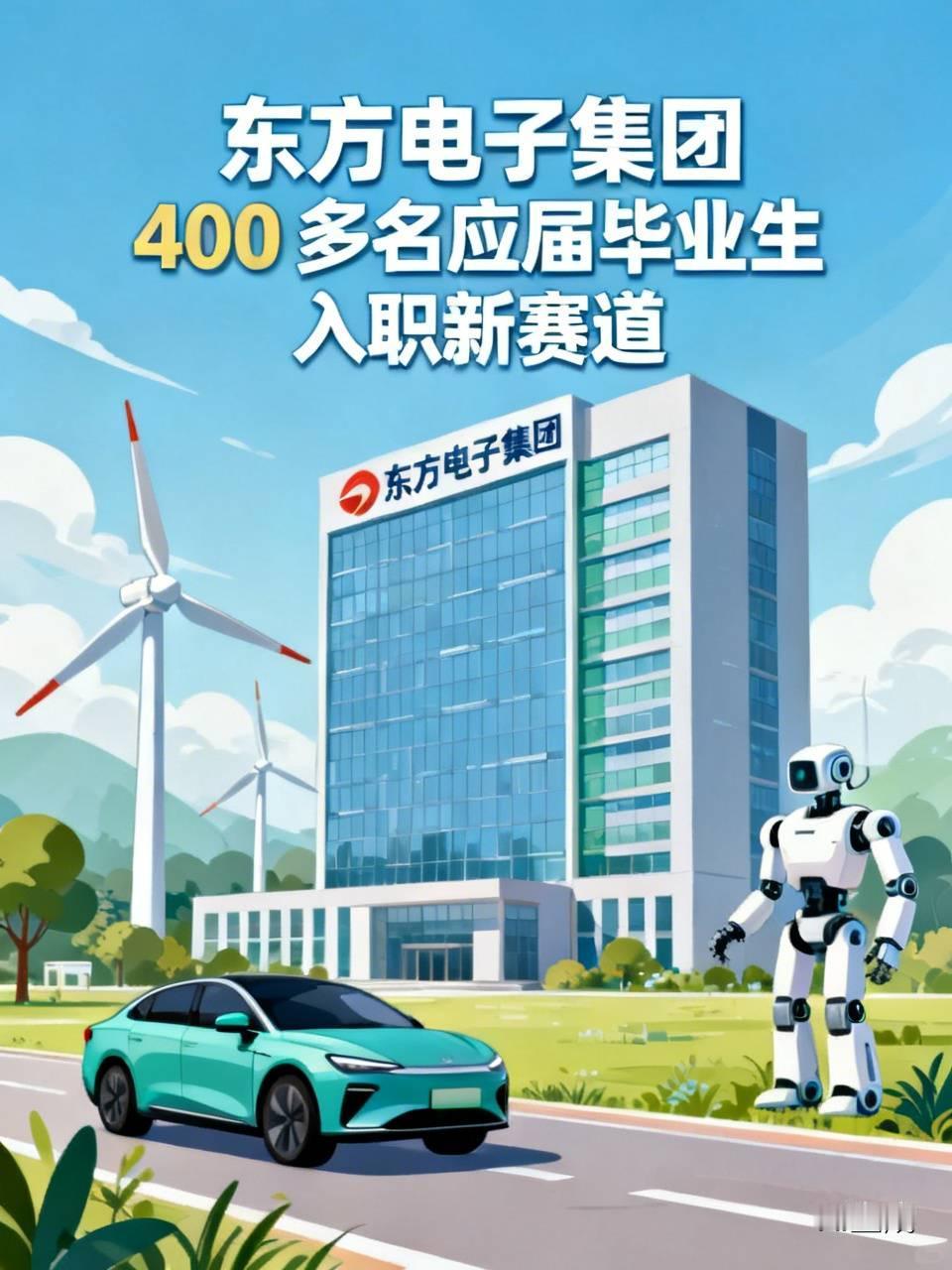 东方电子集团此次一下子迎来400多名应届毕业生，这阵仗可着实不小！更有趣的是，其