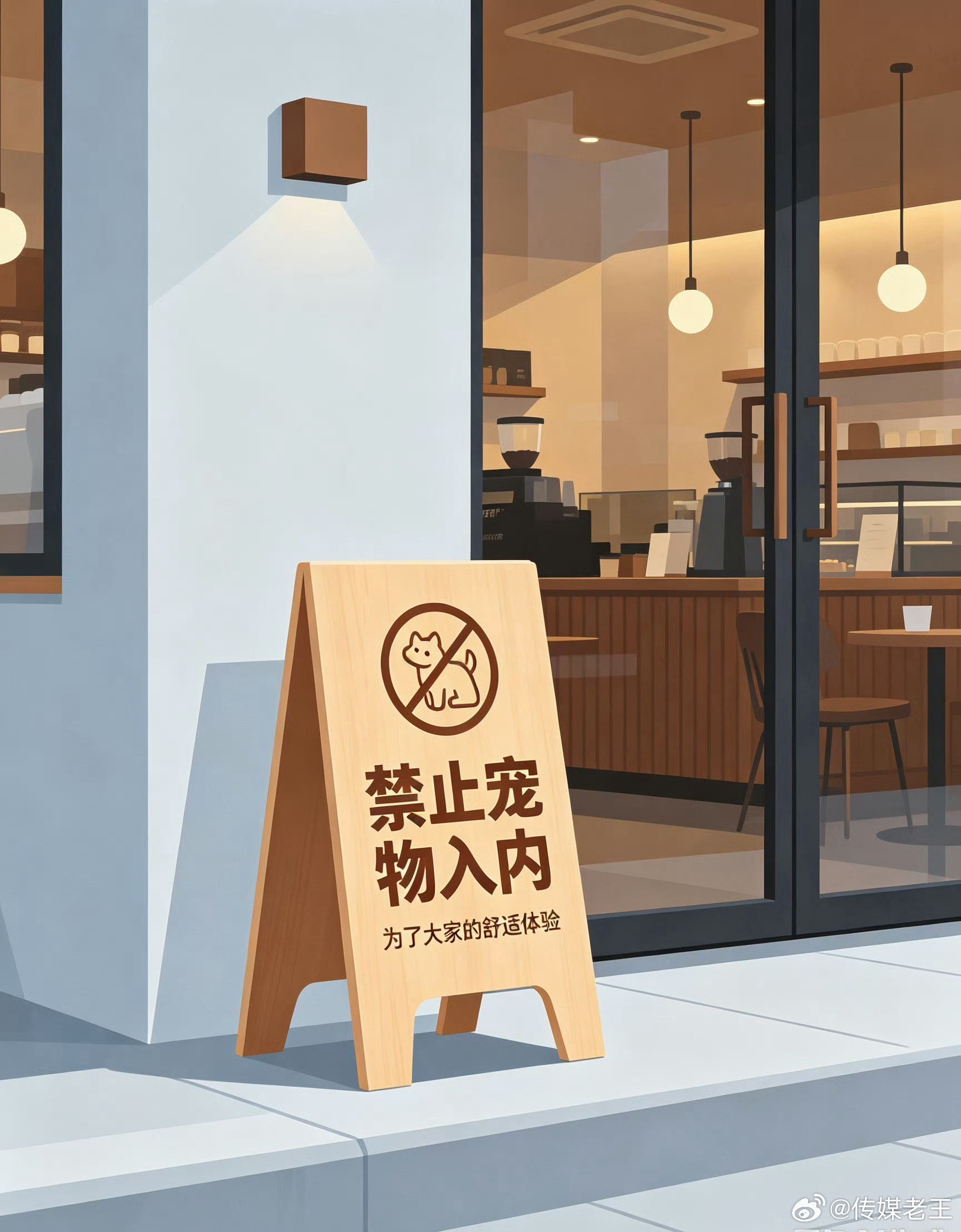 上海一星巴克紧急调整宠物不能进店星巴克设置宠物专区的初衷，本是想打通养宠群体的