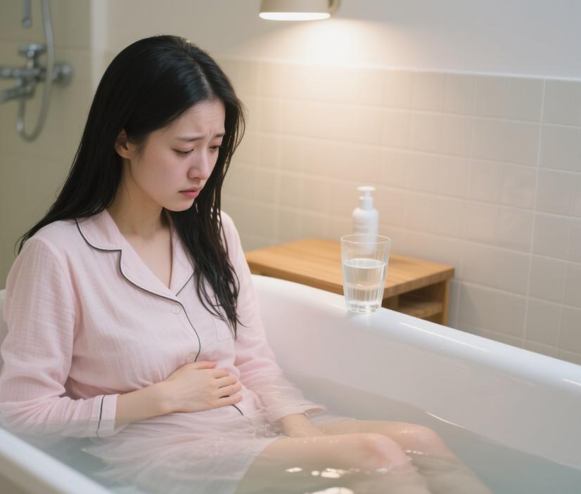 【患者提问】昨天晚上，我和女朋友一起在浴缸泡澡。轮到我帮她搓澡时，看到她肚脐眼黑