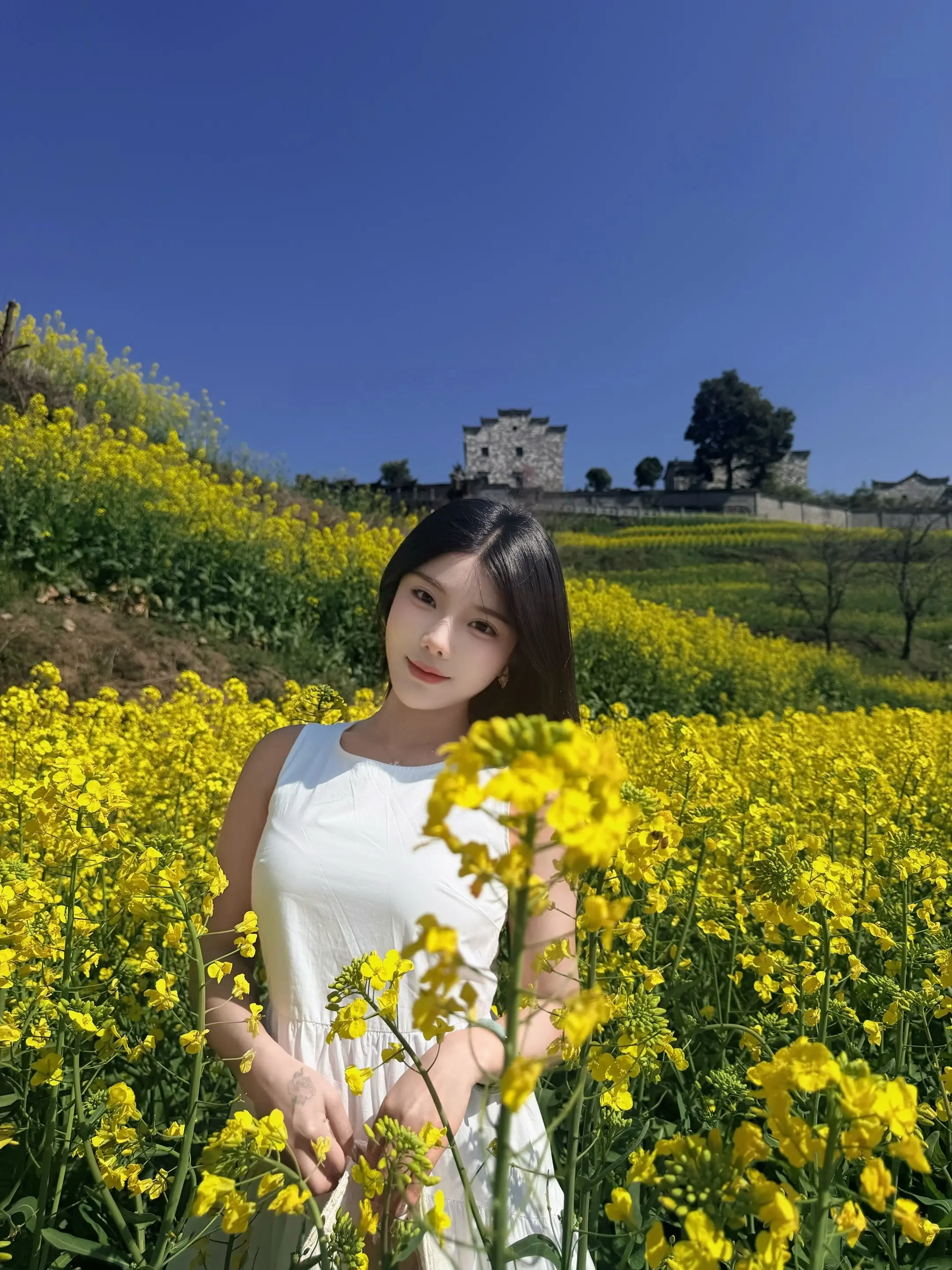 在匆匆的光阴里，做一个看花的人，不急不缓，只闻花香，不谈悲喜，日子便会弥香。