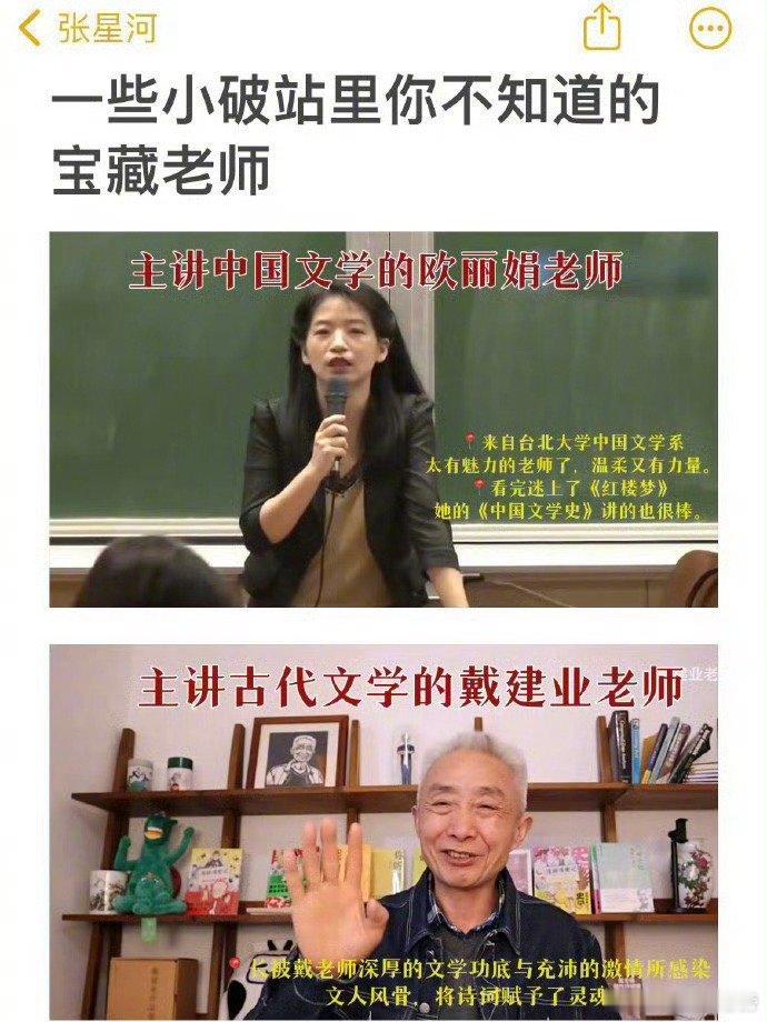 一些小破站里你不知道的宝藏老师​​​​​