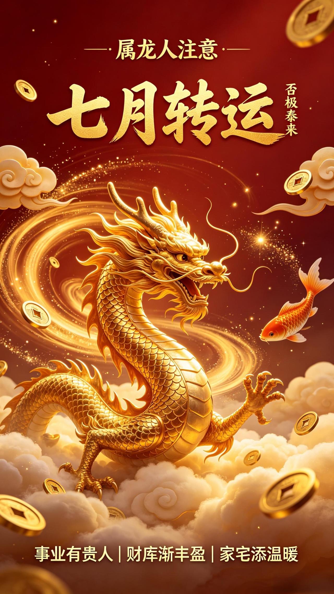 熬出头了！恭喜属龙人七月迎来大翻身，霉运彻底清零！属龙的朋友停