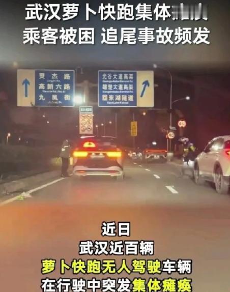 你以为萝卜快跑悄悄撤出武汉了？并没有，它只是被一场全域集体趴窝，打回了本该立足的