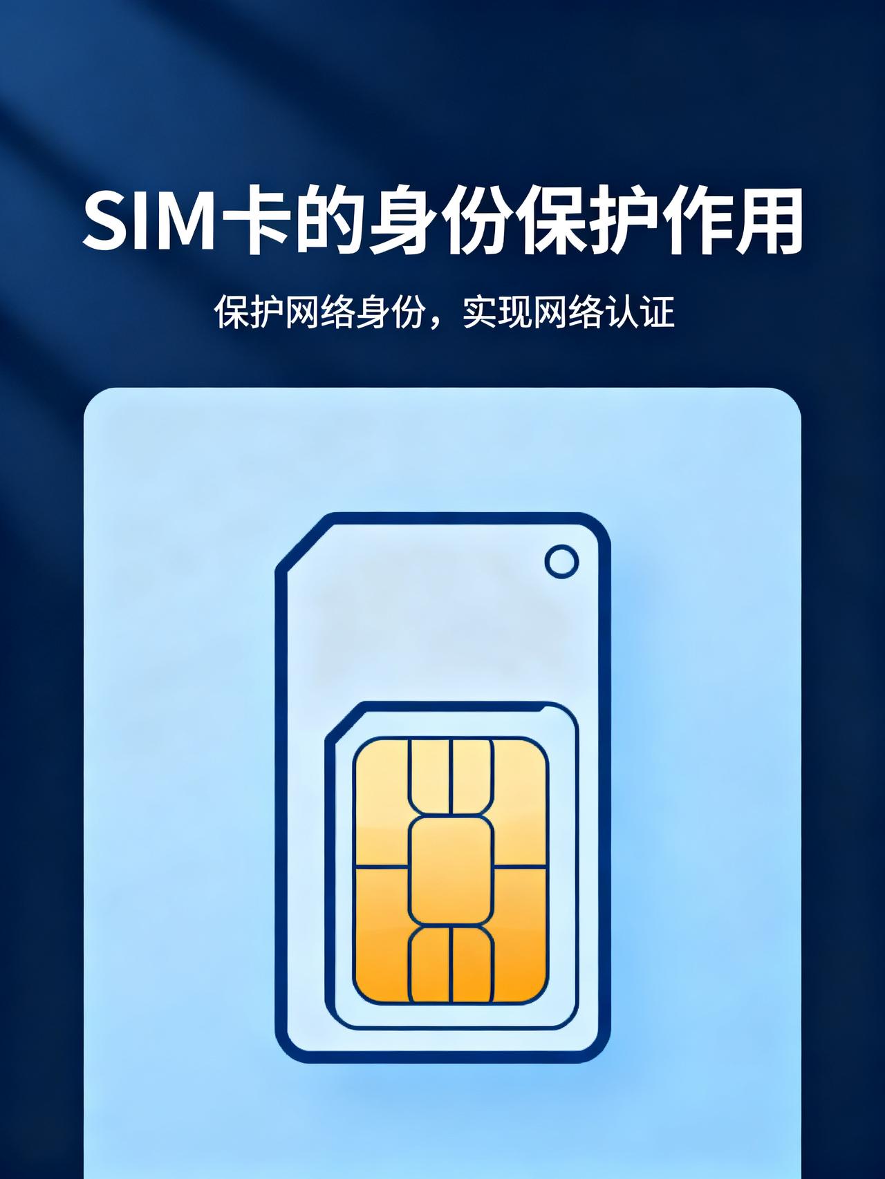 你以为SIM卡里存的是你的号码？其实它真正保护的是你的网络身份你以为SIM卡里