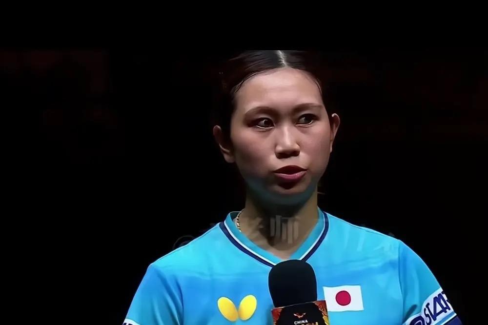 经过顽强拼搏，佐藤瞳还是0：4被横扫，接受采访时复盘自己的不足她表示：王曼