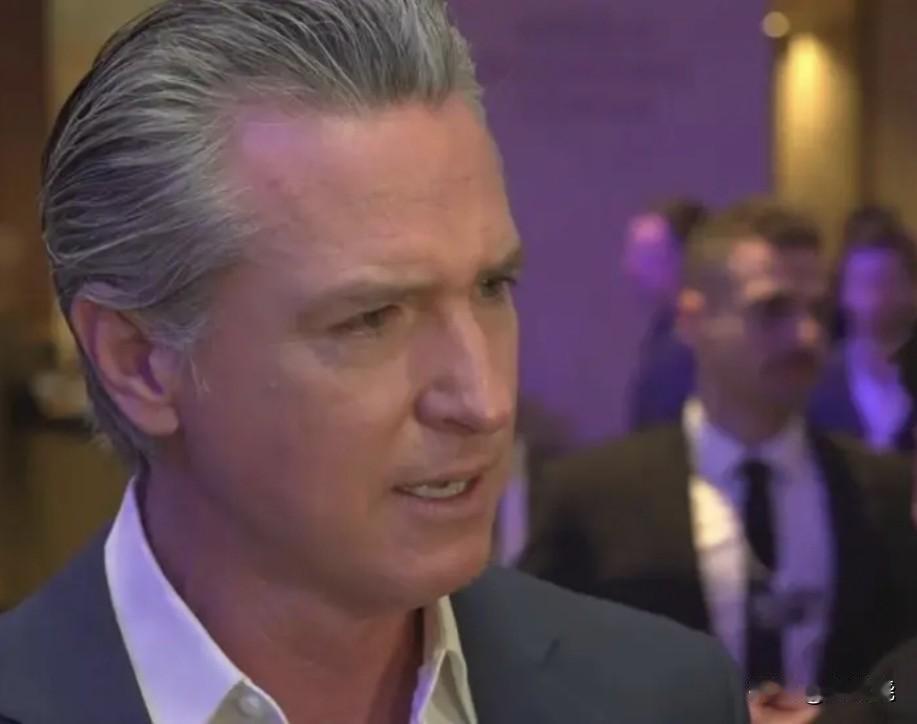 加州州长加文·纽森作为2028年民主党潜在总统候选人，他在论坛上表示，美国多位官