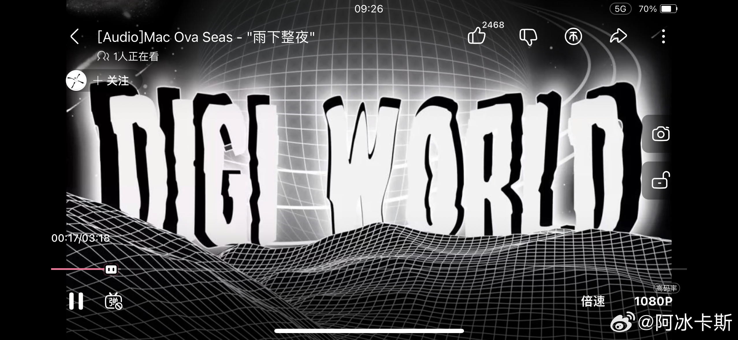 谁的DNA动了？雨下整夜eieiei～​​​