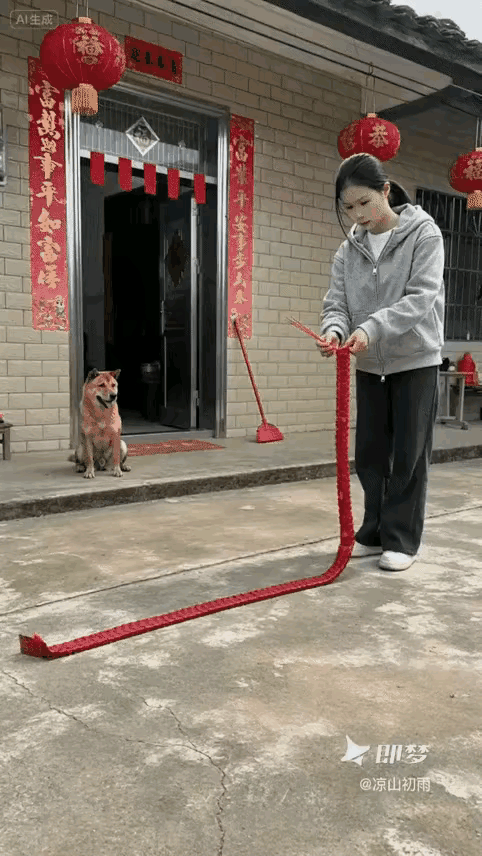 一人点火，一狗作案，全家抱头鼠串[捂脸哭][捂脸哭]