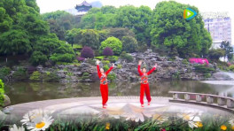 《梦中的兰花花 》正面表演与动作分解 浩儿广