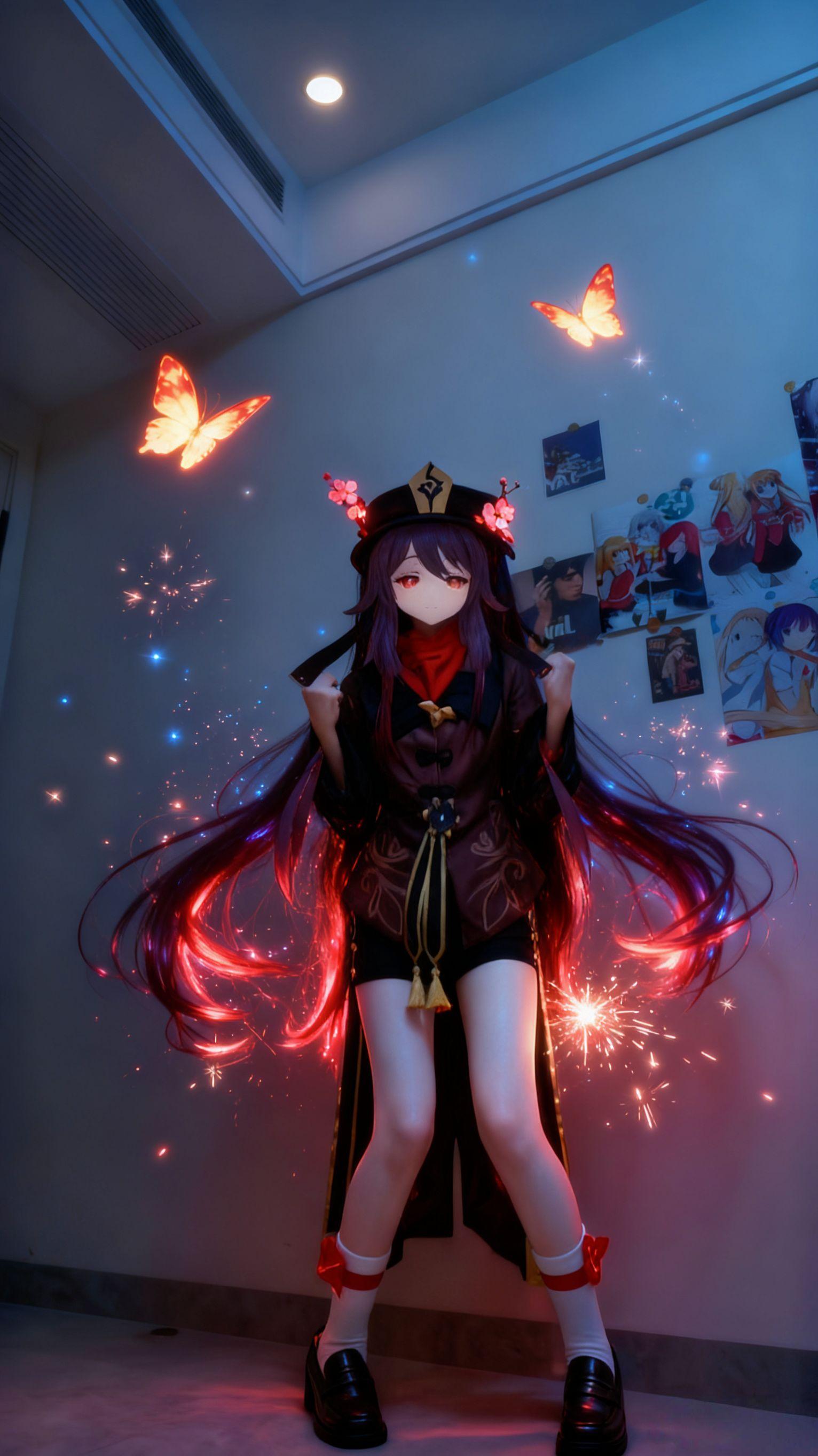 原神。胡桃cos