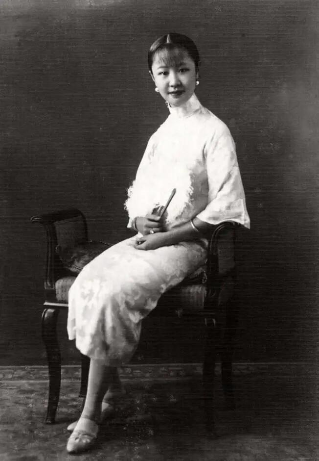 【来自投稿】溥仪的三妹爱新觉罗·韫颖（1913—1992），又名金蕊秀，丈夫是婉