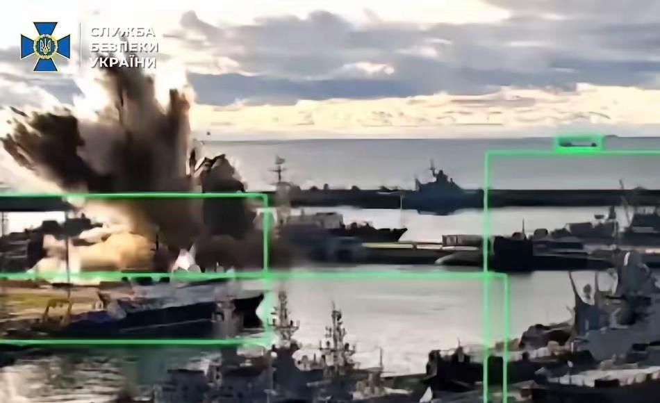 潜艇被炸，震惊莫斯科，五亿美元瞬间打了水漂，俄罗斯黑海舰队水下目标成为靶子！