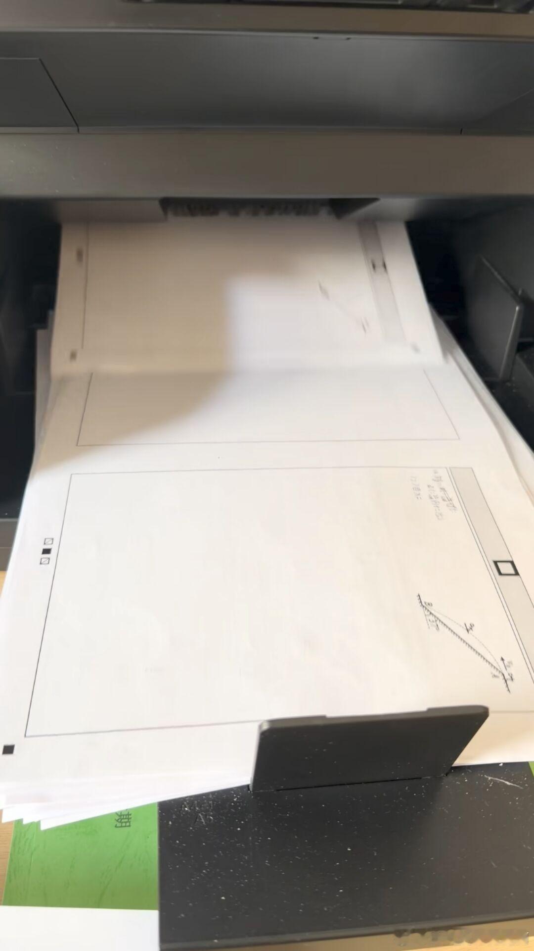 3026不说扫描我以为打印呢，数学卷子后面全是白的