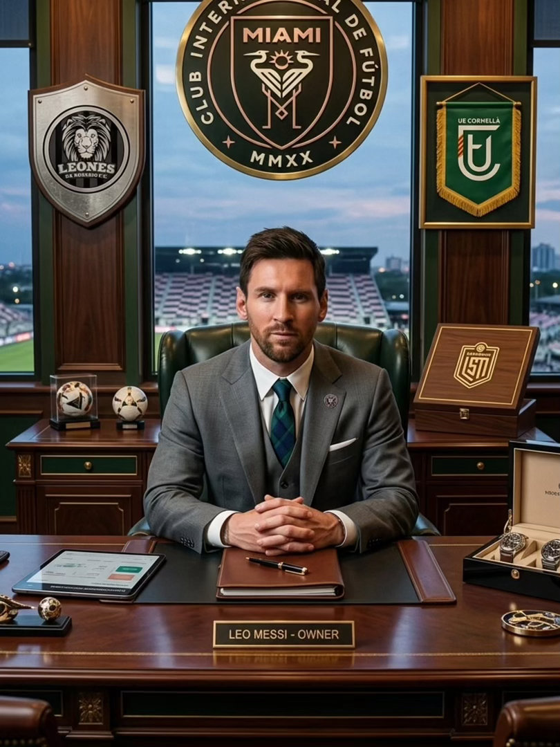 👑史上最伟大足球运动员的新帝国已然开启。梅西曾明确表示，退役后他无意执教。他的