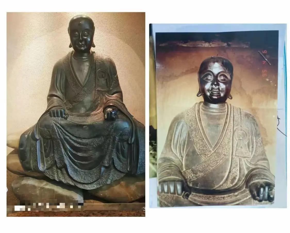 马未都博物馆，疑似藏被盗国宝佛像一事，越看越不对劲：1、这尊铜佛早在200