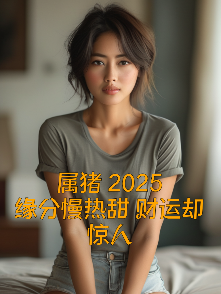 属猪2025：缘分慢热甜，财运却惊人