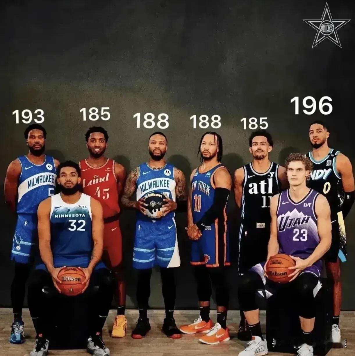 看完下图！你一定会同意我的观点！回答我！1.NBA体测数据绝对造假！证