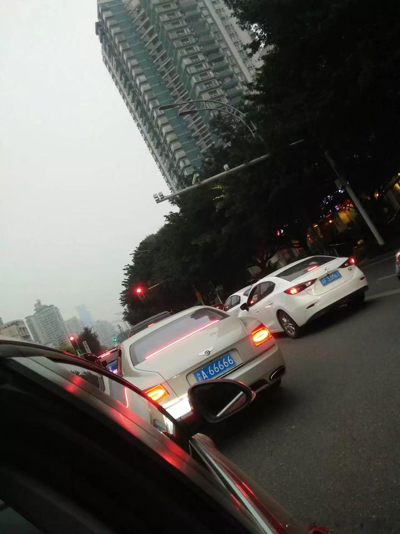 遇到好车牌一定会拍照，任何人都不例外吧！​​​