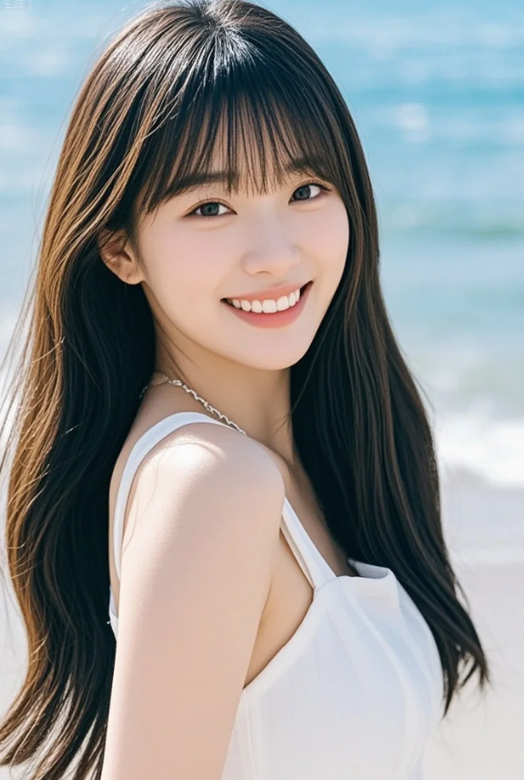 美女一个回眸，眼神里全是未说出口的故事！