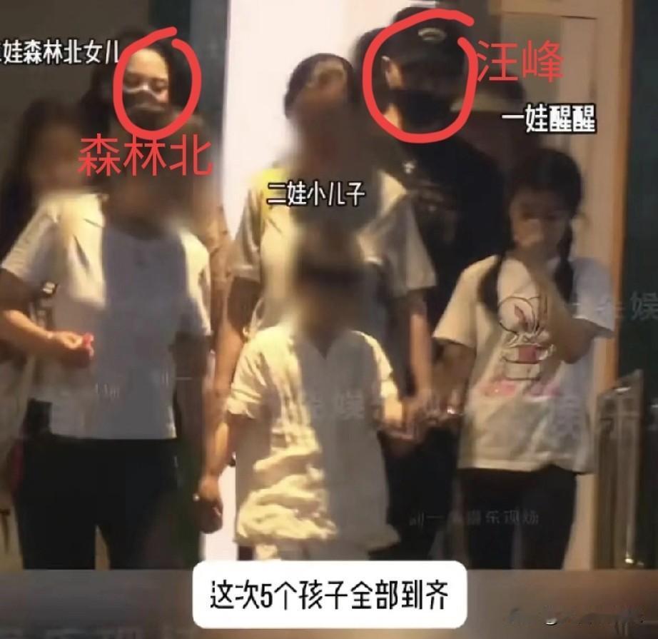 我敢说，汪峰又要结婚了。森林北带女儿和汪峰的孩子，一起过六一，这不明摆着两家