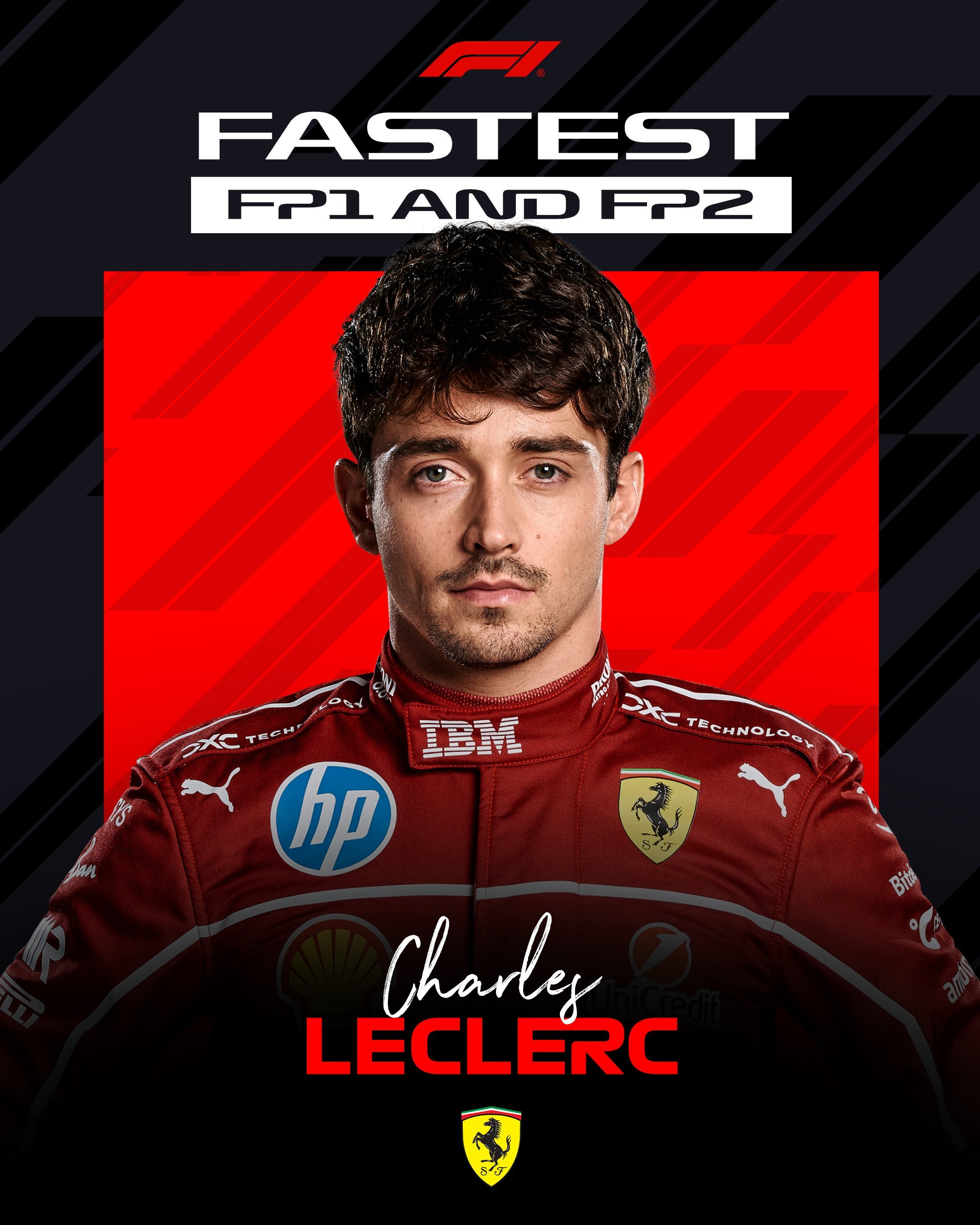 F1摩纳哥大奖赛FP2：勒克莱尔第一，皮亚斯特里汉密尔顿分列二三2025f1摩纳