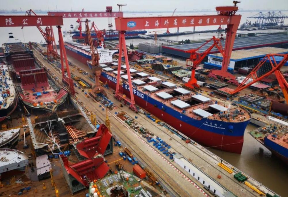 订单占比超全球八成，中国造船业强势领跑世界2026年，中国造船业交出震撼全