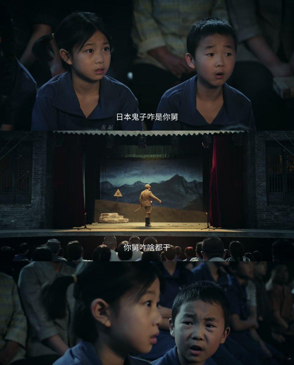看张嘉益演鬼子王晓晨是笑场了吗片场名场面瞬间出圈，张嘉益一本正经飙台词，王晓晨在