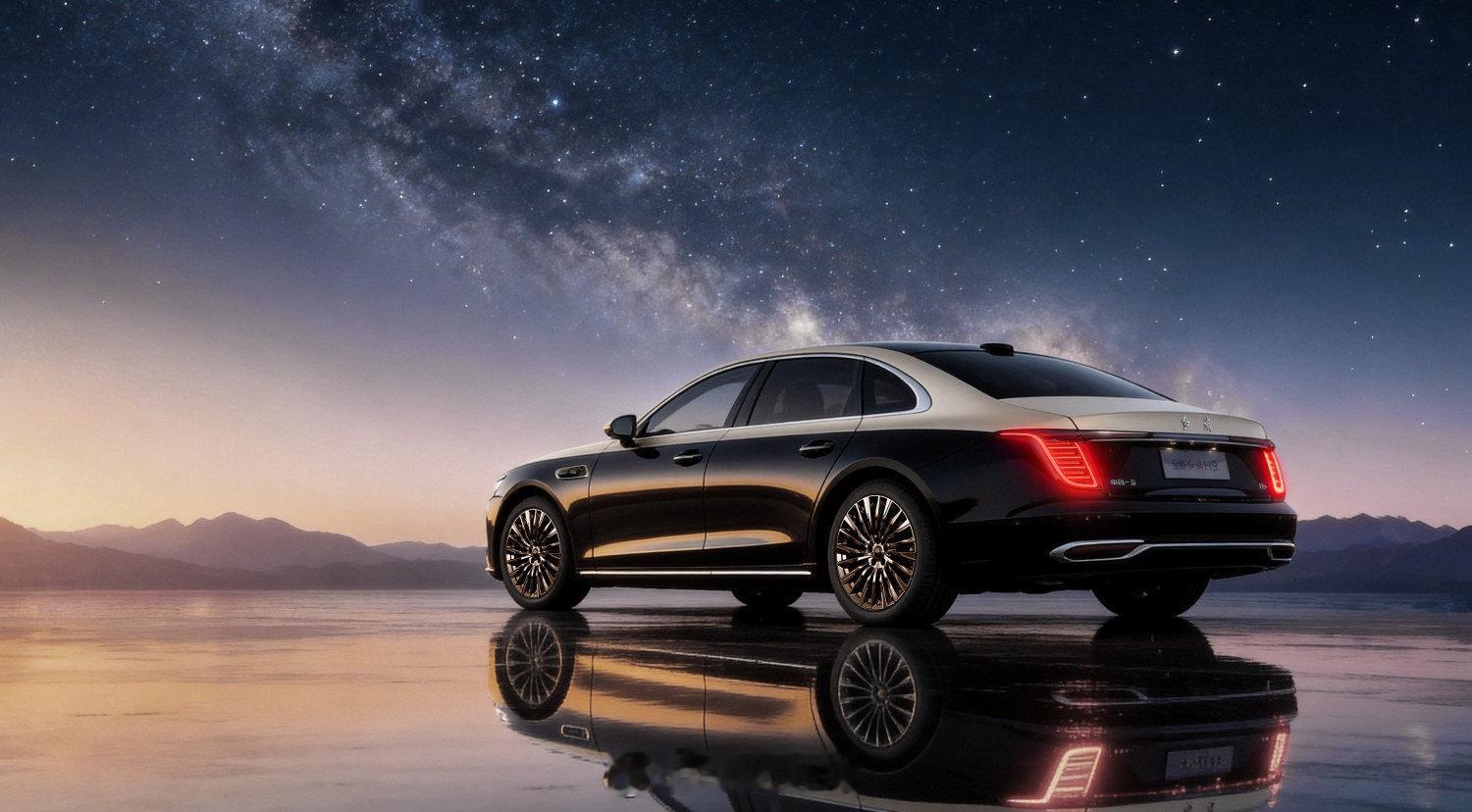 红旗全新H9PHEV，纵置2挡DHT，所以没有了纯后驱，有前驱&四驱可选。后H臂悬架带±8°转向，另