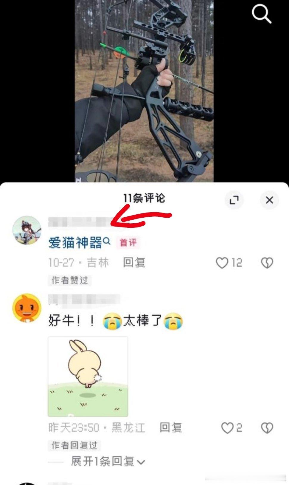 堂而皇之原视频就是图上那个弓(？)