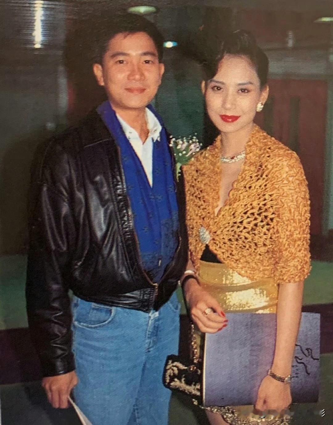 陈百强合影系列📽️「天生贵气」——Danny（陈百强）往那儿一站，温文尔雅的