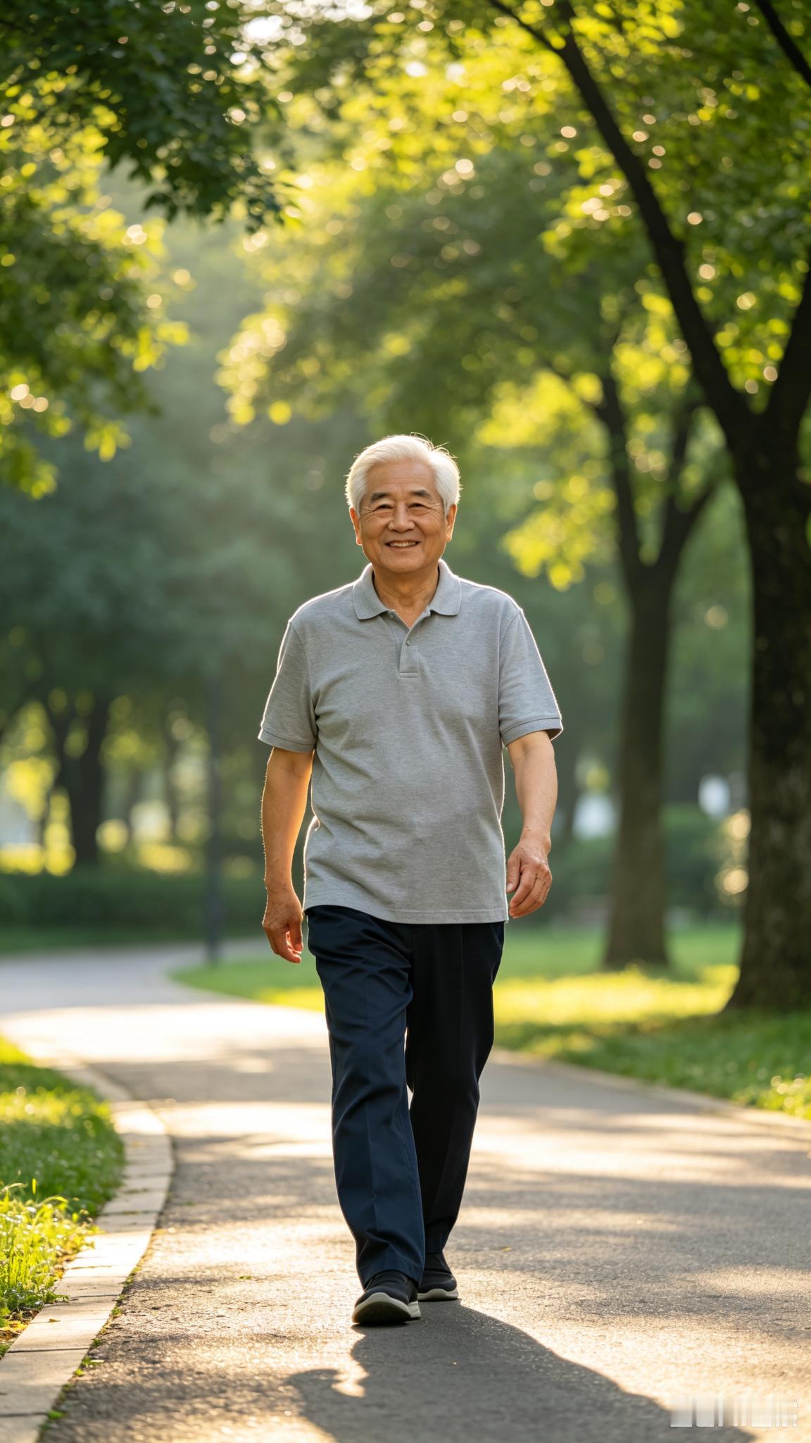 很多65岁左右的中老年朋友，想要锻炼身体，纠结该慢跑，还是坚持散步。慢跑强
