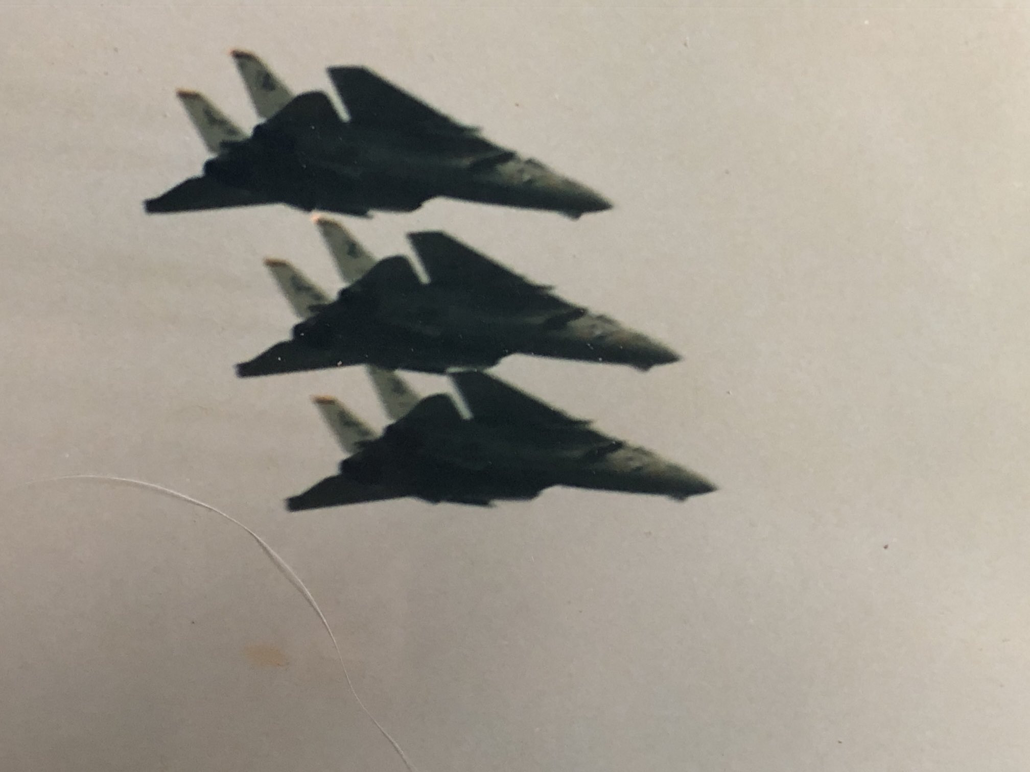 猫宁。全损画质恶灵骑士中队旗下F-14大猫三机叠叠乐​​​