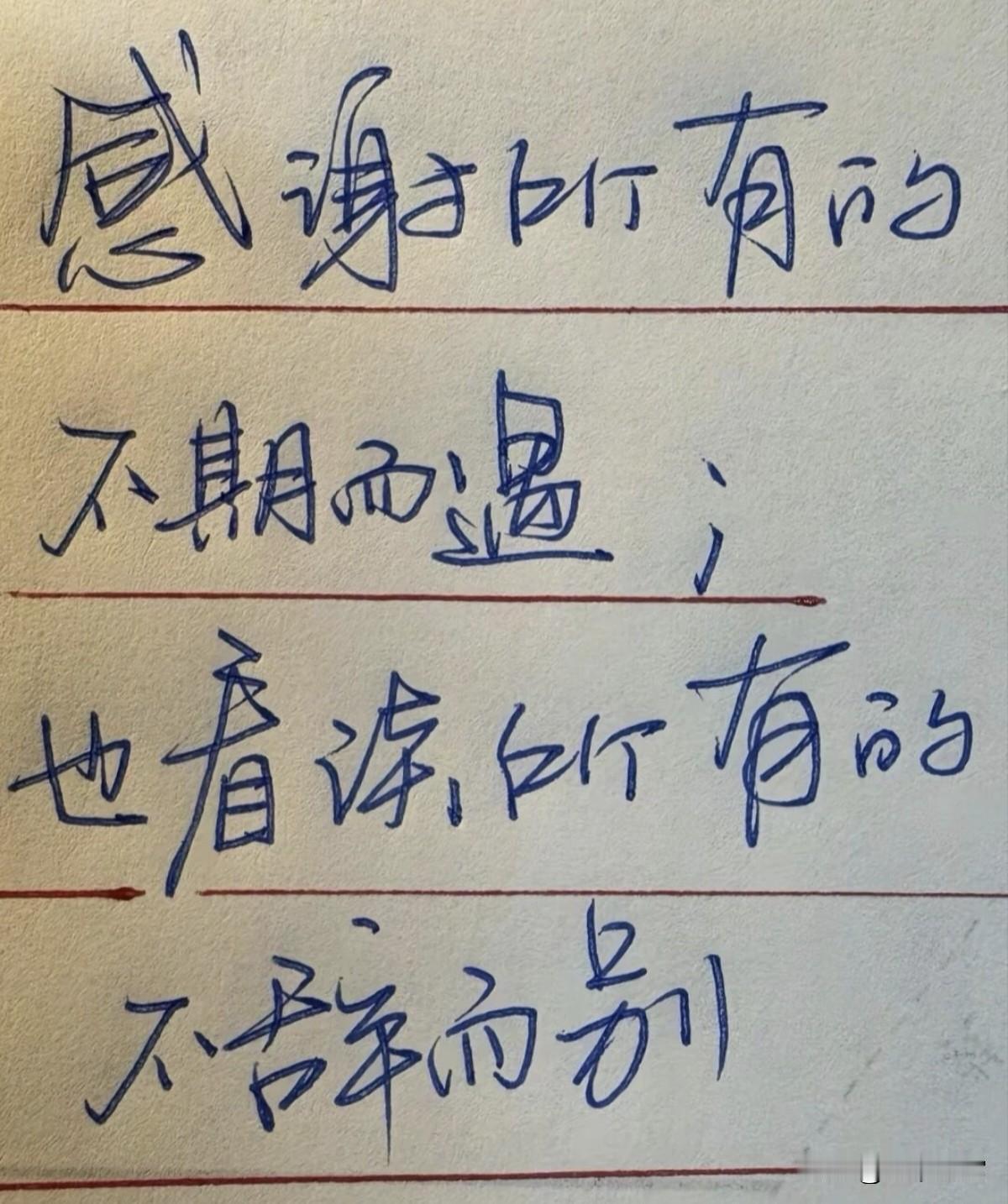 老表的硬笔日记，越来越无可挑剔