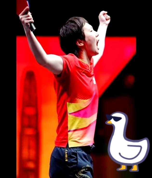 网上好些人又在那“圣母心”泛滥了说什么王曼昱在WTT决赛有点“过”赢个球吼得