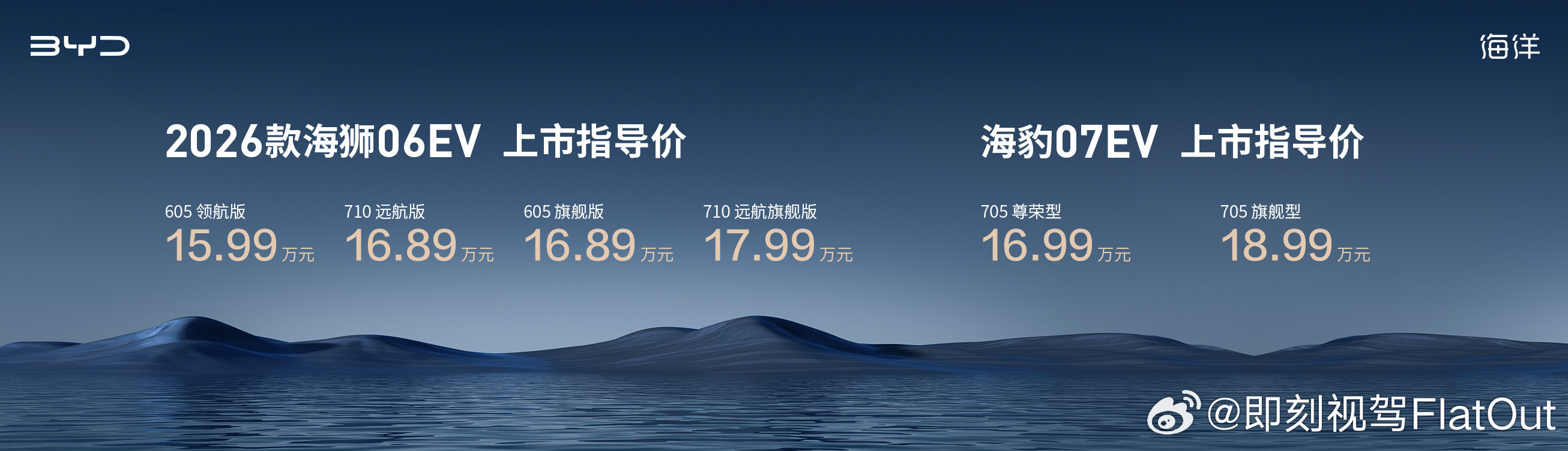 闪充技术和第二代刀片电池从中高端车型开始普及了例如15.99万元-17.99万元
