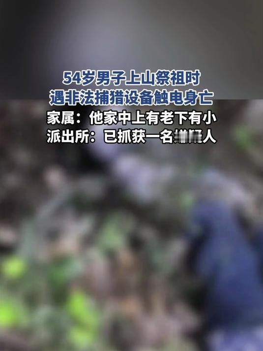 重庆巫山54岁男子祭祖返程，误触私设高压电网身亡😭太痛心了！2月6日17时许