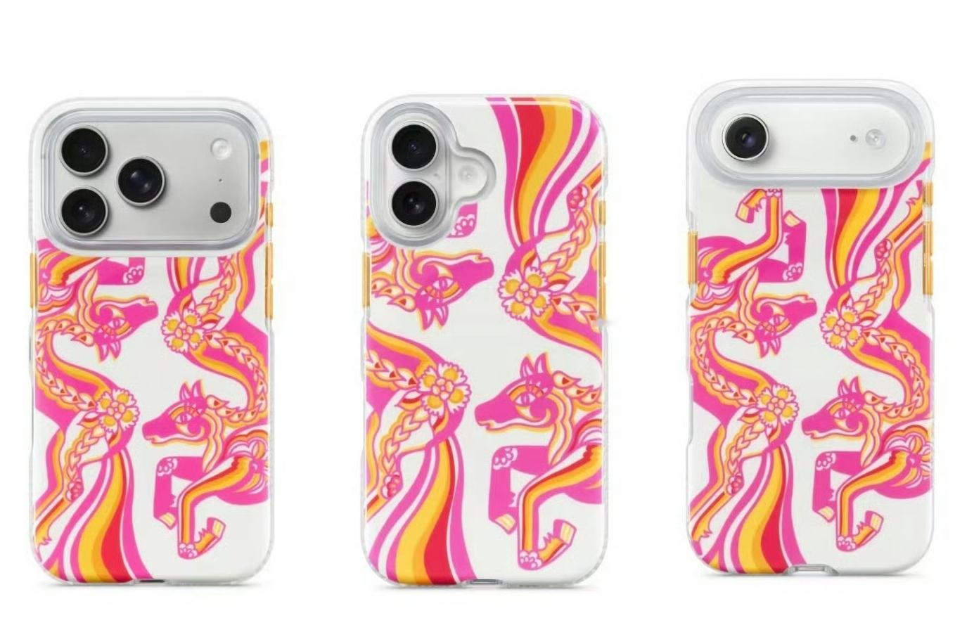 苹果马年手机壳449元色彩挺鲜艳，适合女生，买了银色或白色手机的可以看看。我买