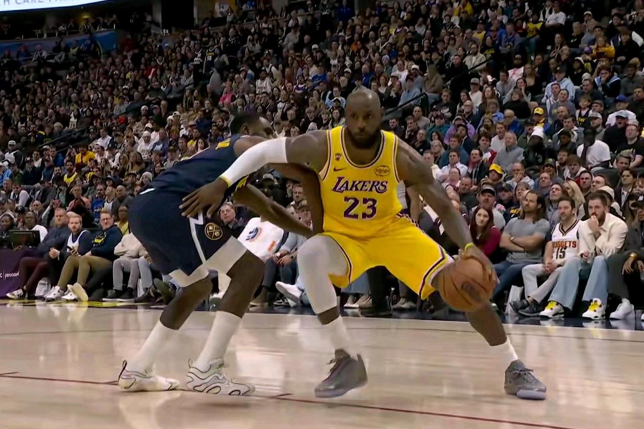 数据真的会骗人！湖人疯狂逆转掘金，2点尴尬的事实不得不说……第一：老詹赢了比