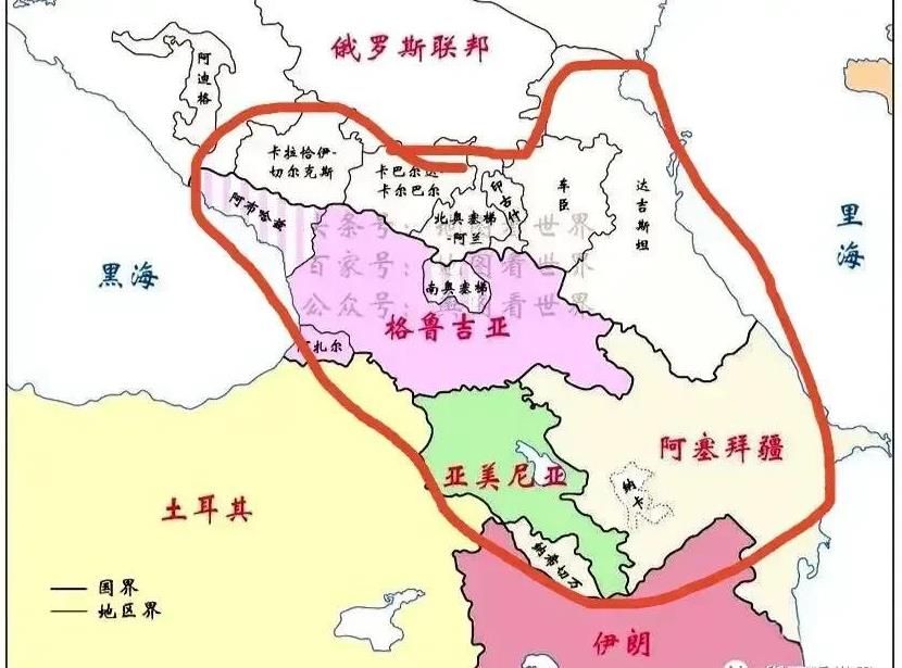 格鲁吉亚是一只装睡的狼！它比高加索的阿塞拜疆亚美尼亚，车臣鞑靼印古什等！看似温顺