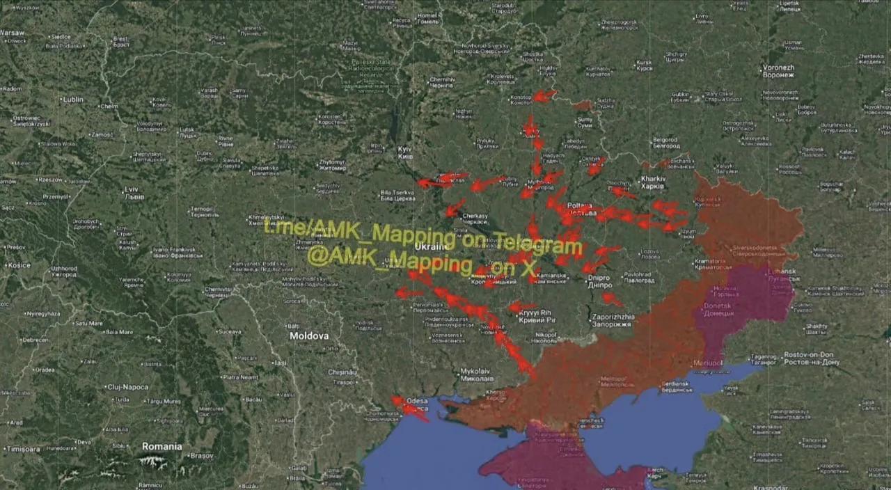 乌克兰总统泽连斯基预报准确，俄军无人机和导弹昨天夜间和今天凌晨真的对乌克兰纵深地