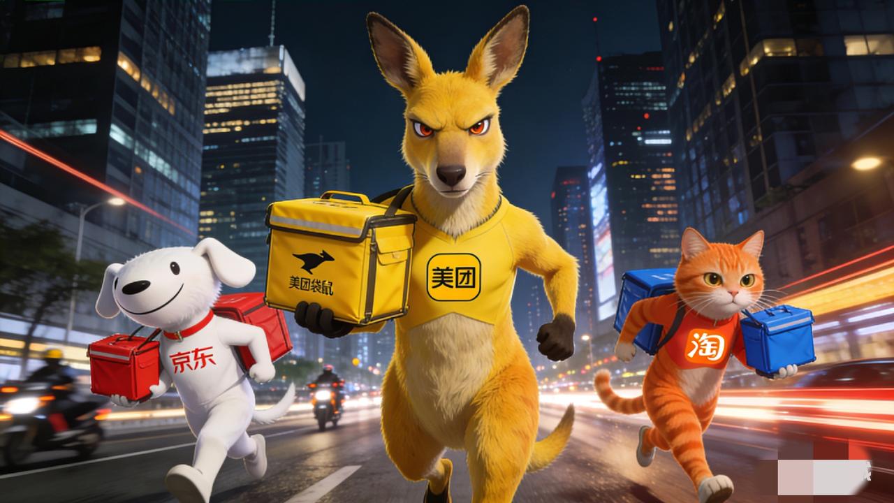 外卖大战三家烧光几百亿！谁赢？美团染指京东即时零售以后，东哥率先对美团的外卖主